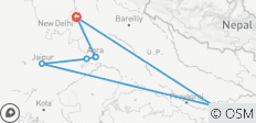  Golden Triangle groepsreis met Varanasi (7 bestemmingen) - 8 bestemmingen 