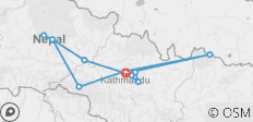 Das Beste von Nepal Rundreise - 13 Destinationen 