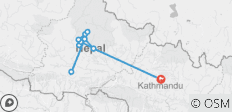  Nepal 14 dagen Annapurna Basiskamp Trek - 12 bestemmingen 