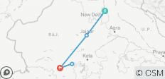  6 Dagen Koninklijk Rajasthan Tour - 5 bestemmingen 