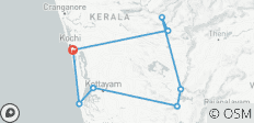  7 Days Amazing Kerala Tour - 8 destinations 