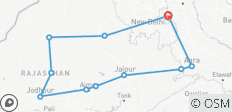  11 Days Rajasthan Trip - 12 destinations 