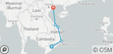  Vietnam Landausflug vom Kreuzfahrtschiff mit Bravo Indochina Tours - 5 Destinationen 