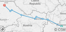  Danube Delights - Regensburg - Nuremberg - 9 destinations 