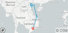  TR2025003 - 8 jours du nord au sud du Vietnam - 7 destinations 
