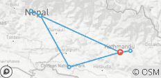  Nepal Erlebnisreise - 11 Tage - 8 Destinationen 