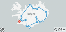  8 Daagse - IJsland noorderlicht tour - 31 bestemmingen 