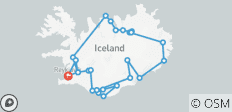  8 jours - Circuit de l\'anneau routier de l\'Islande - 26 destinations 