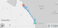  Abenteuerreise von Brisbane nach Cairns - 11 Destinationen 