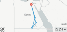  Das Beste aus Ägypten mit 3 Nächten Nil Kreuzfahrt - 7 Tage - 5 Destinationen 