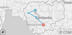  Cycle Cambodia - 7 Days - 4 destinations 