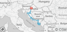  Het beste van Kroatië Multisport - 15 bestemmingen 