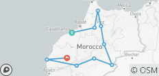  Morocco Encompassed Casablanca - 14 Days - 10 destinations 