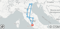  Italien Rundreise ab Rom - 9 Destinationen 