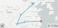  11 Tage Kleine Gruppe Peking - Xi\'an - Yangtze Flusskreuzfahrt - Shanghai, keine Geschäfte - 5 Destinationen 