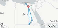  Egypt Best Holidays to Cairo, Abu Simbel, Aswan &amp; Luxor 8 days - 7 nights - 7 destinations 