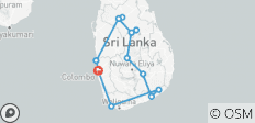  Rondreis van 16 dagen in Sri Lanka - 14 bestemmingen 