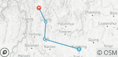  Circuit sur mesure dans le Yunnan pour découvrir la culture des minorités, départ quotidien (guide privé et chauffeur) - 4 destinations 