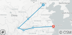  Peking, Xi\'an, Chengdu, Yangtse Flusskreuzfahrt &amp; Shanghai (keine Shoppingstopps) - 14 Tage - 6 Destinationen 