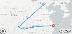  China Impressionen: Gruppenreise - 14 Tage - 6 Destinationen 