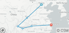  Circuito en grupo de 14 días Impresiones de China - 6 destinos 