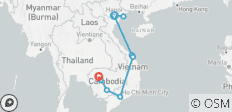  Das Beste aus Vietnam &amp; Kambodscha - 14 Tage - 13 Destinationen 