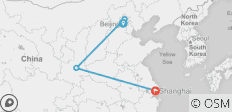  8 Daagse China Rondreis in Kleine Groep - Peking - Xi\'an - Shanghai - 3 bestemmingen 