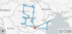  Romania in depth - 24 destinations 