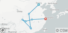  Das beste aus China Rundreise mit Yangtze-Kreuzfahrt - 9 Destinationen 