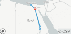  Egypte &amp; de Nijl - 10 dagen Cairo, Nijlcruise &amp; Alexandrië per vlucht - 10 bestemmingen 