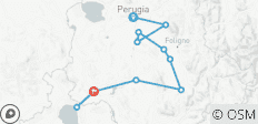  Umbría, en bicicleta el corazón verde Italia - circuito de 10 días - clásico autoguiado - 11 destinos 