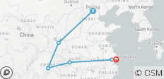  Gouden Driehoek &amp; Yangtze Cruise - 7 bestemmingen 