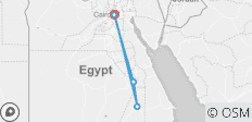  Kairo mit Nil Kreuzfahrt - 8 Tage, 7 Nächte - 5 Destinationen 
