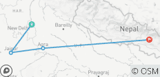  Circuit du Triangle d\'Or avec le Népal - 4 destinations 