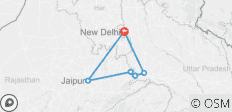  Goldenes Dreieck Rundreise mit Bharatpur Vogelschutzgebiet - 6 Destinationen 