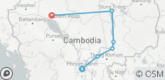 Expédition au Cambodge : Vélo, Trek, kayak - 6 destinations 