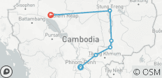  Cambodia Expedition: Bike, Hike, Kayak - 6 destinations 