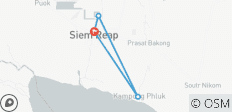  Angkor mit dem Rad &amp; Kulinarik, Siem Reap - 4 Tage - 4 Destinationen 