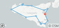  Splendor of Sicily 8 Days Tour - from Catania - 15 destinations 