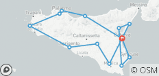  Prachtvolles Sizilien ab Catania - 8 Tage - 14 Destinationen 