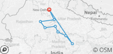  Indiens Tiger Trail - 9 Destinationen 