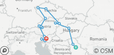  Small Group: Imperial Cities and Austrian Alps from Belgrade - 17 destinations 