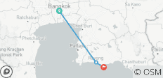  Découverte de Rayong et de l\'île de Koh Samet 3 jours - Circuit privé - 3 destinations 
