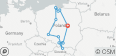  Grand Tour of Poland - 14 destinations 