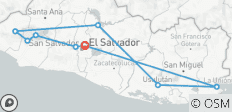  El Salvador Complete 10 days - 9 destinations 