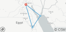  Egypt Fantasy Tour Package - 6 destinations 
