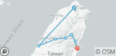  Taiwan KOM Challenge - 7 destinations 