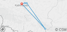  Kathmandu Wanderreise - 5 Destinationen 
