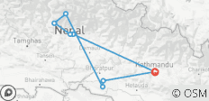  Poonhill Trek (Bonus Tour: Zilveren Driehoek Nepal) - 9 bestemmingen 