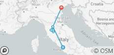  Italië per hogesnelheidstrein - 7 bestemmingen 